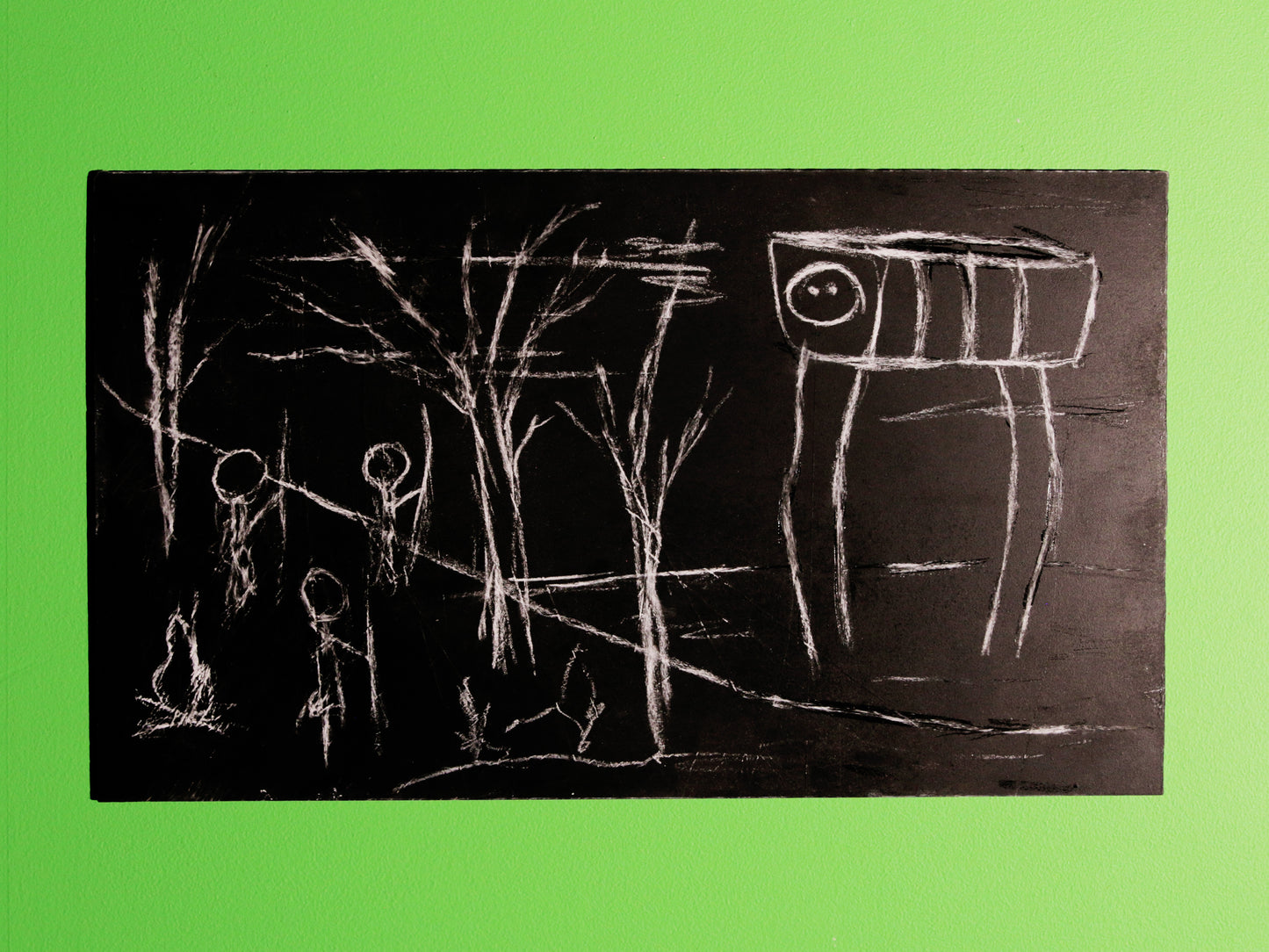 Arcane Ugly Original Art: Cave Painting