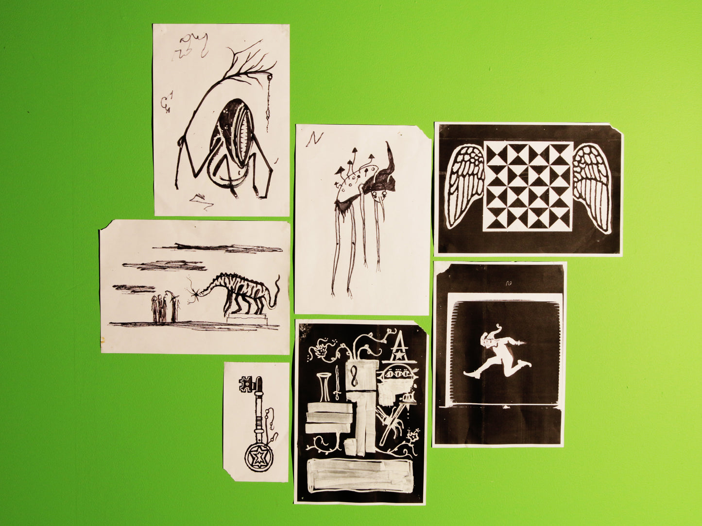 Arcane Ugly Original Art: Paper Collection #1