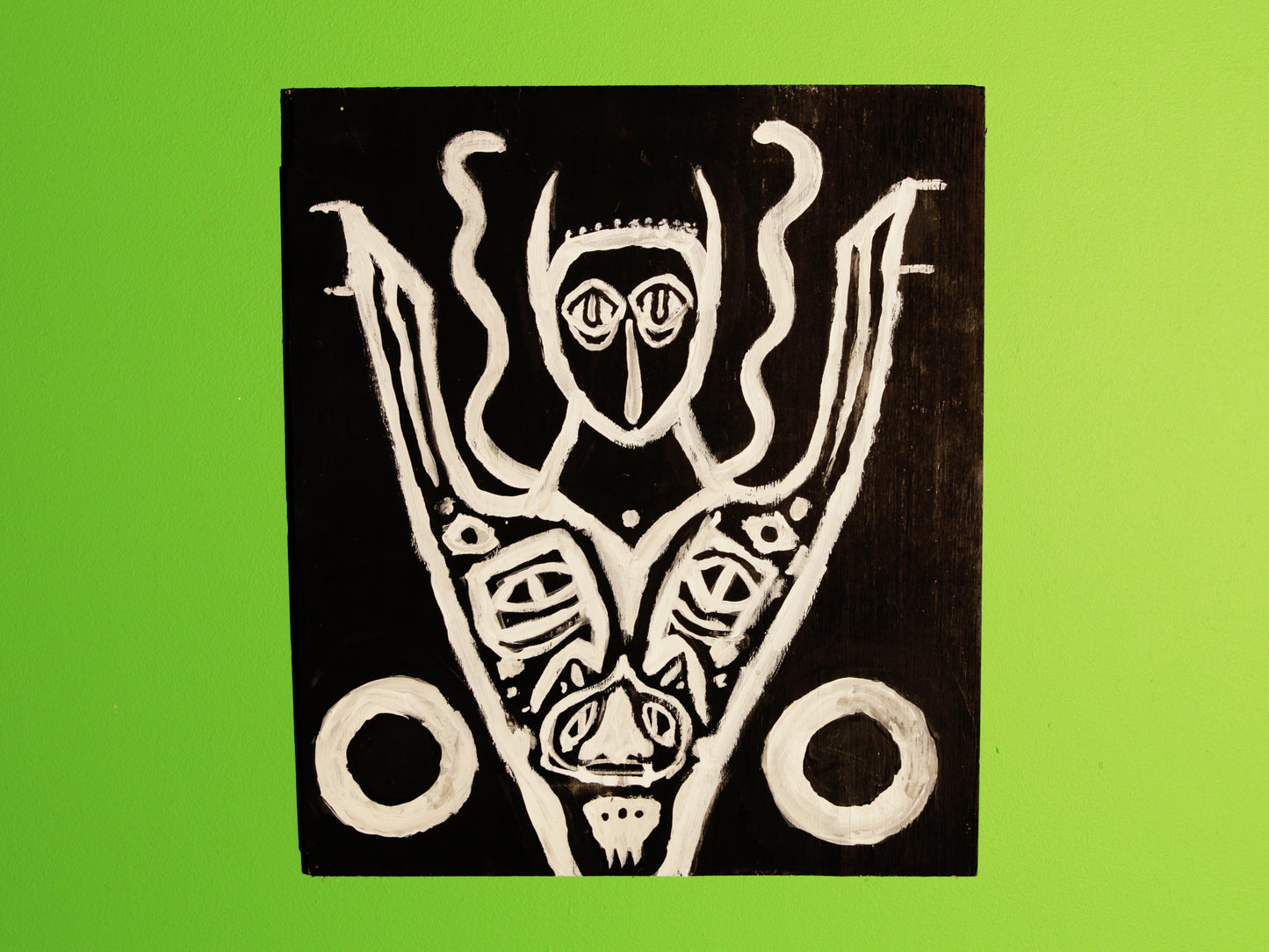 Arcane Ugly Original Art: God of 7s
