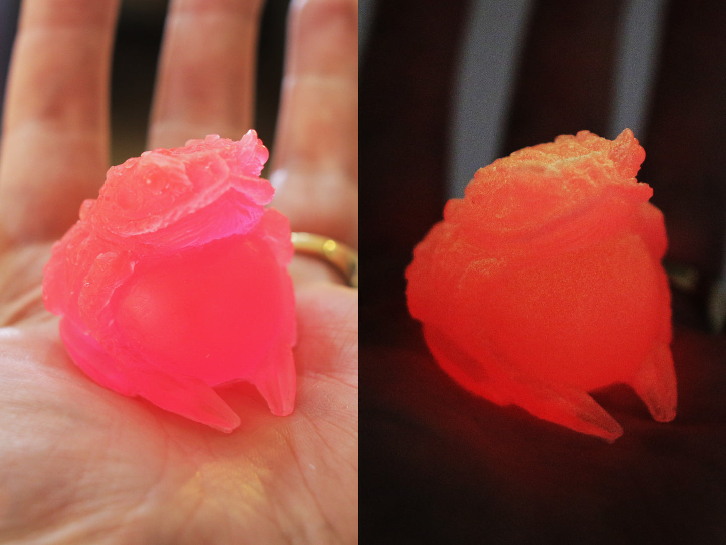Miscast's Toad V2 Gen3 - PINK GLOW IN THE DARK + Recasting License - 1 of 36