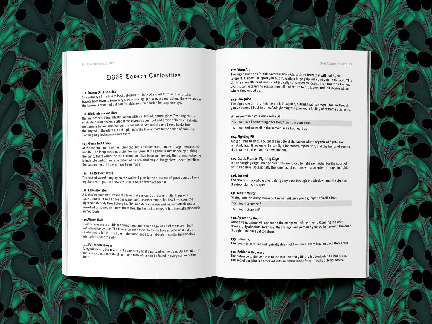 d666 Tavern Generator - Digital Copy