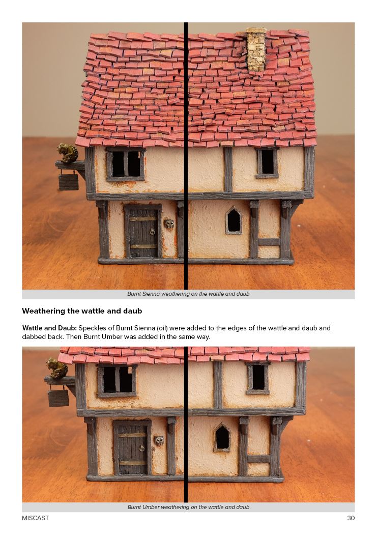 Medieval House Model Template & Guide