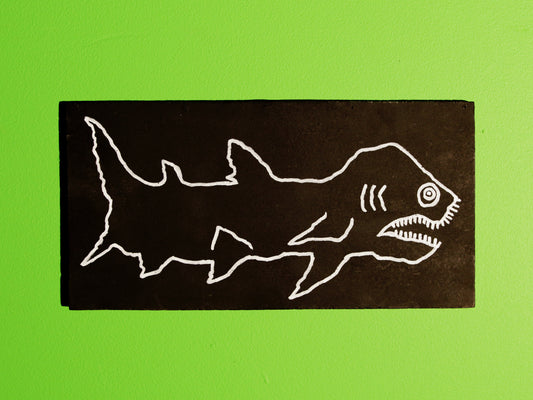 Arcane Ugly Original Art: Shark