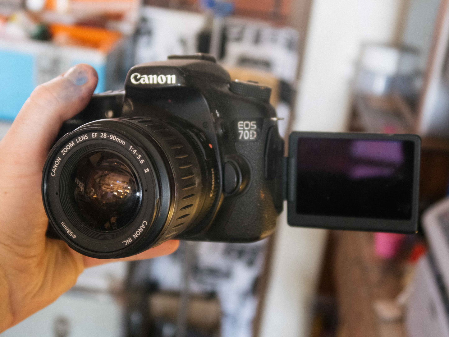 Canon 70d From Miscast's 2023 Vlog Series (Still works)