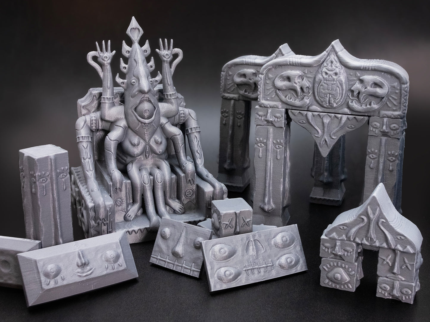 3D Printables: Statue of Terror Set