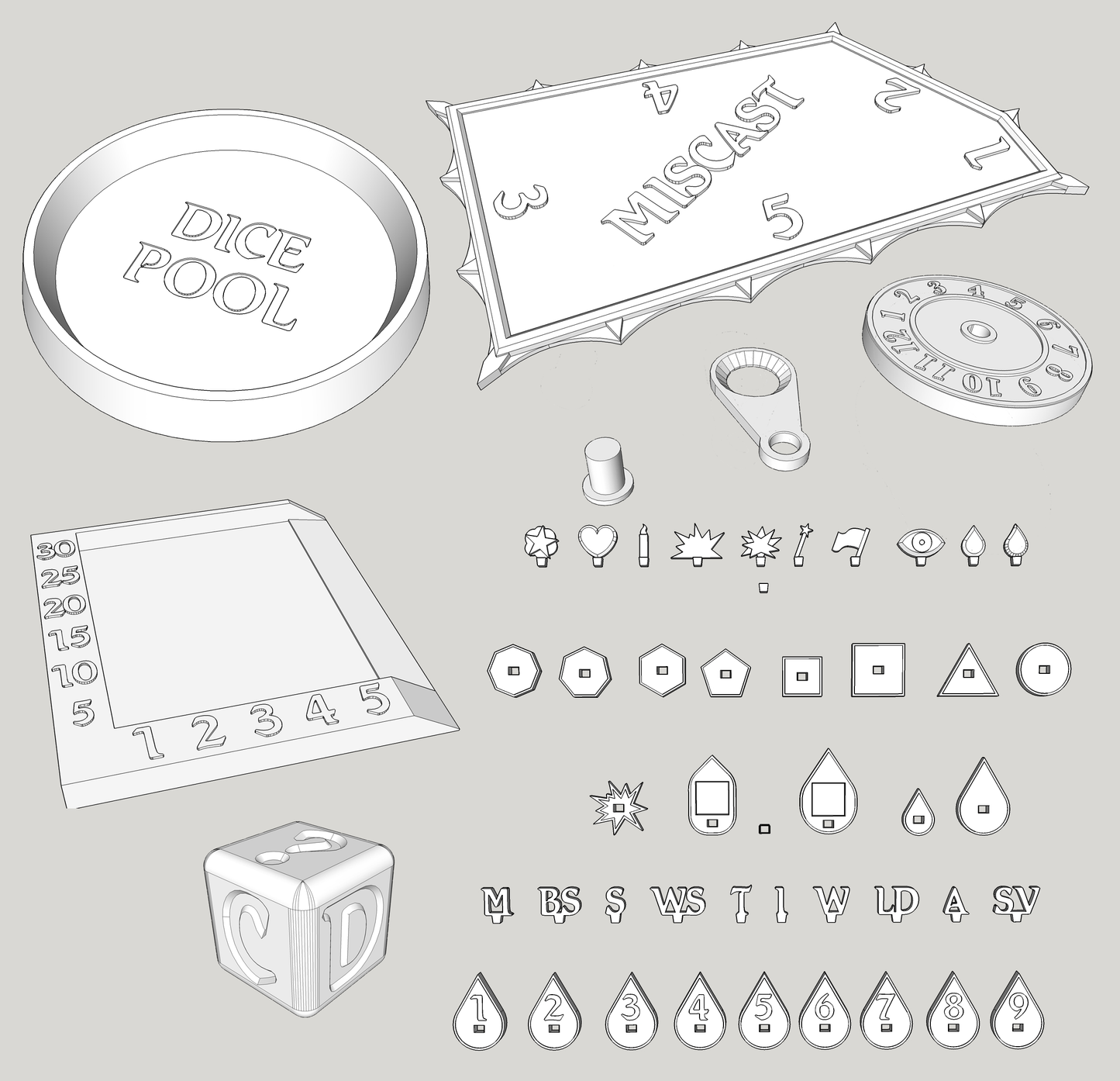 3D Printables: Tabletop Wargaming Kit